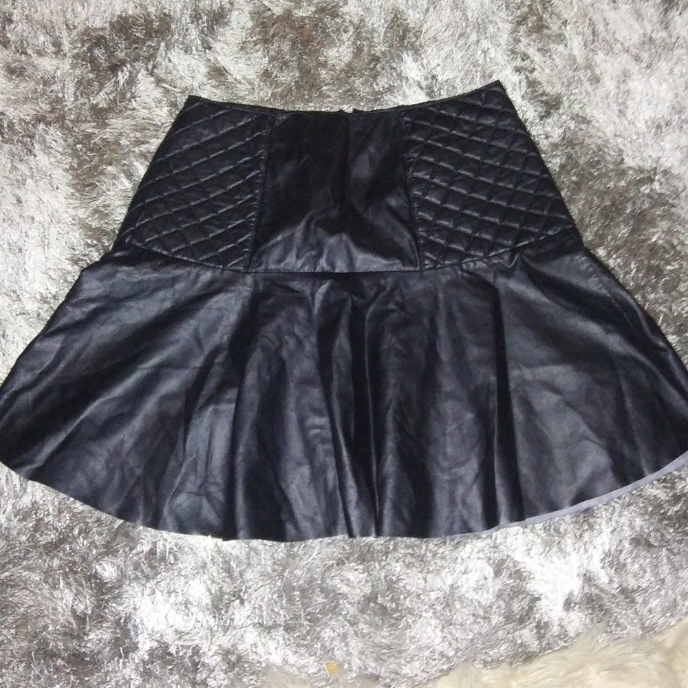 Pleather mini skirt *3 for $20*